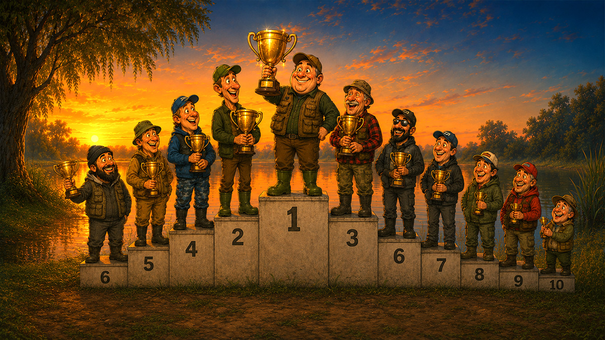 Ranking wędkarzy miesiąca